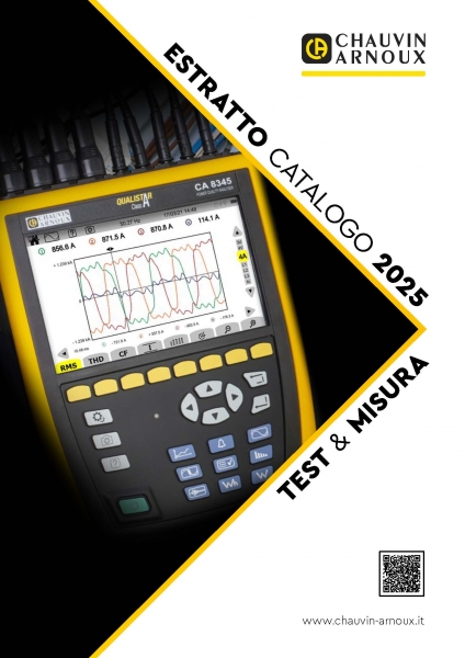 2025 Catalogue Chauvin Arnoux