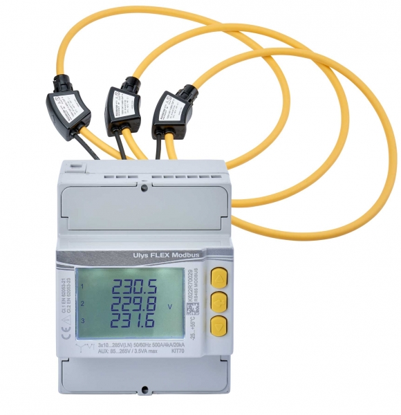 ULYS FLEX MODBUS, soluzione di conteggio su tori di Rogowski