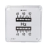 NormEurope Fréquencemètre à lames 96x96mm 90° 48-52HZ 380V 2x9 lames classe 0,5