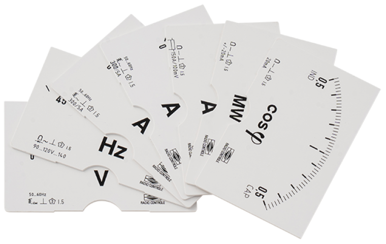 Classic Dial Ammeter AC 48x48mm 90° 0-650A TC 500/5A Class 1,5