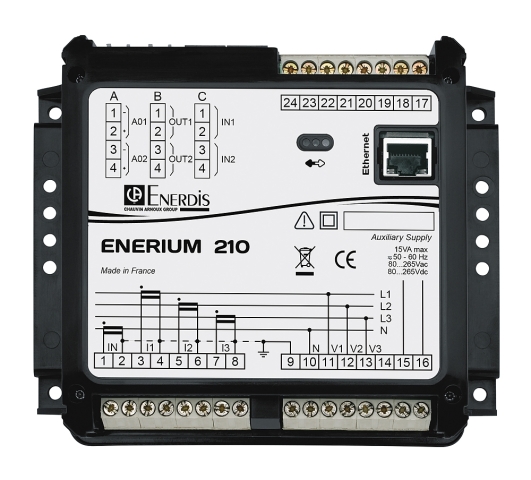 ENERIUM 210 Centrale de mesure configurable sur mesure