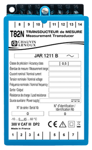 T82N JAR 1211B Convertisseur analogique d'angle de phase configurable