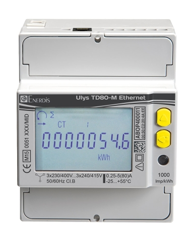 ULYS TD80-M Compteur divisionnaire ETHERNET certifié MID